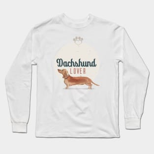 Dachshund Lover/Dog Face/Custom Dog / Personalized Dog / Dog Mom / Dog Dad /Custom Pet Long Sleeve T-Shirt